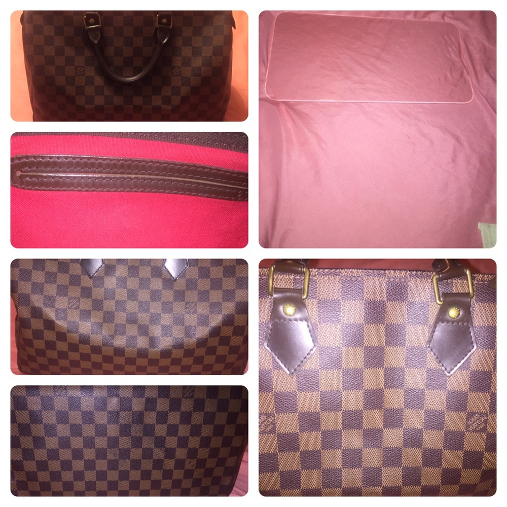 Authentic Louis Vuitton Damier Speedy 35